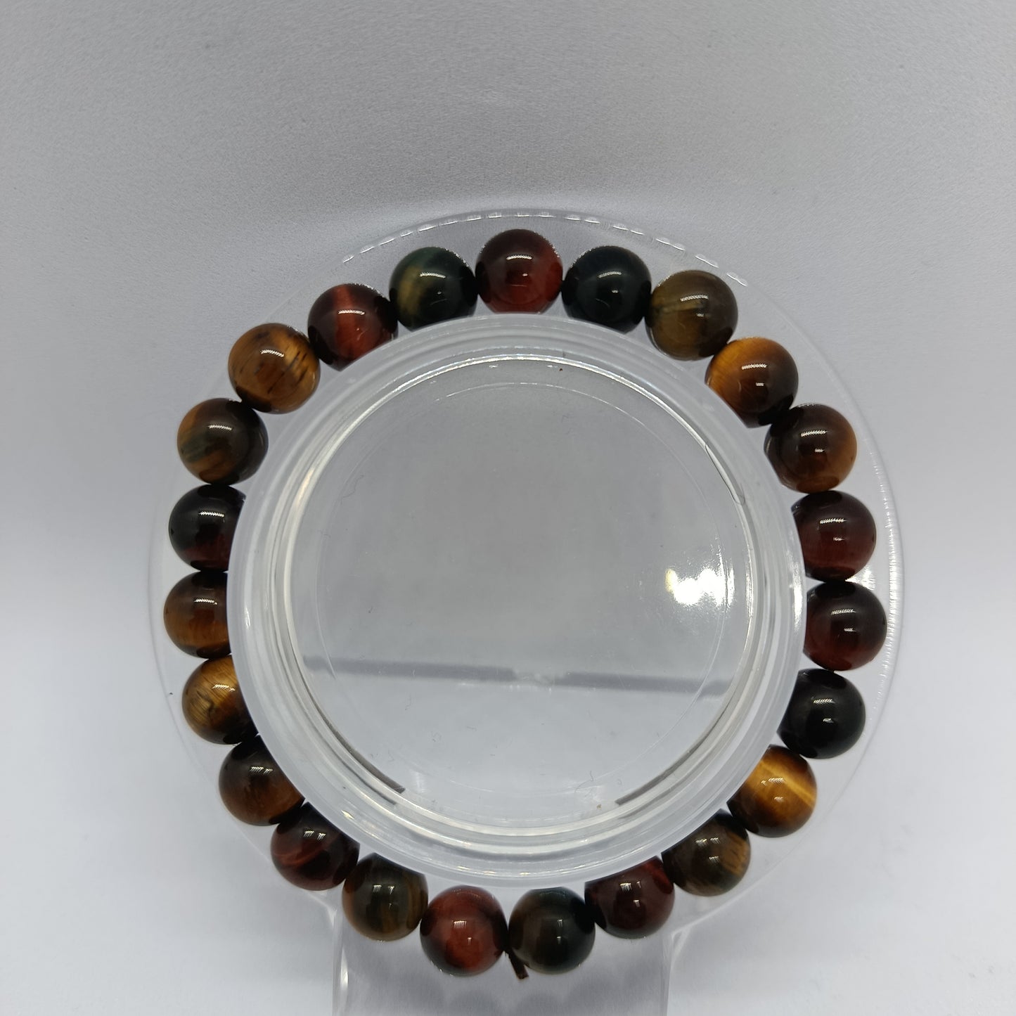 Bracelets œil de tigre tricolore