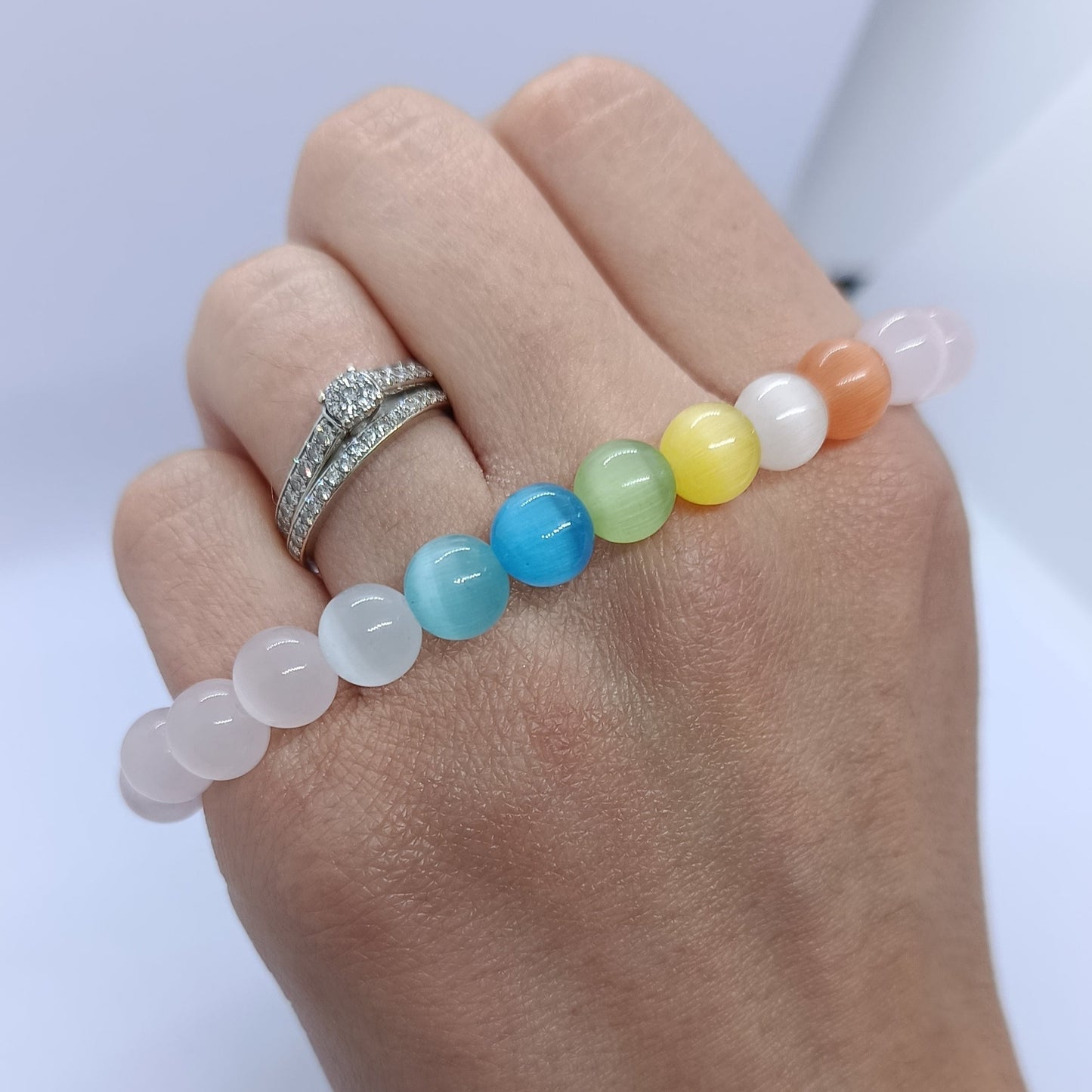 Bracelet œil de chat