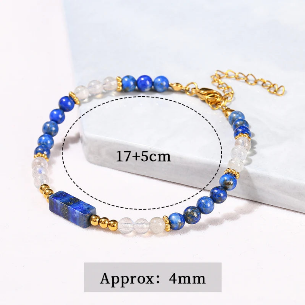 Bracelet pierre centrale