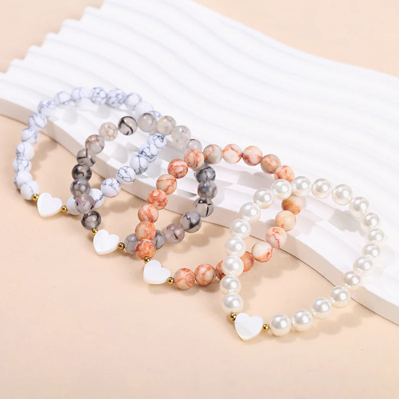 Bracelet en Forme de Cœur
