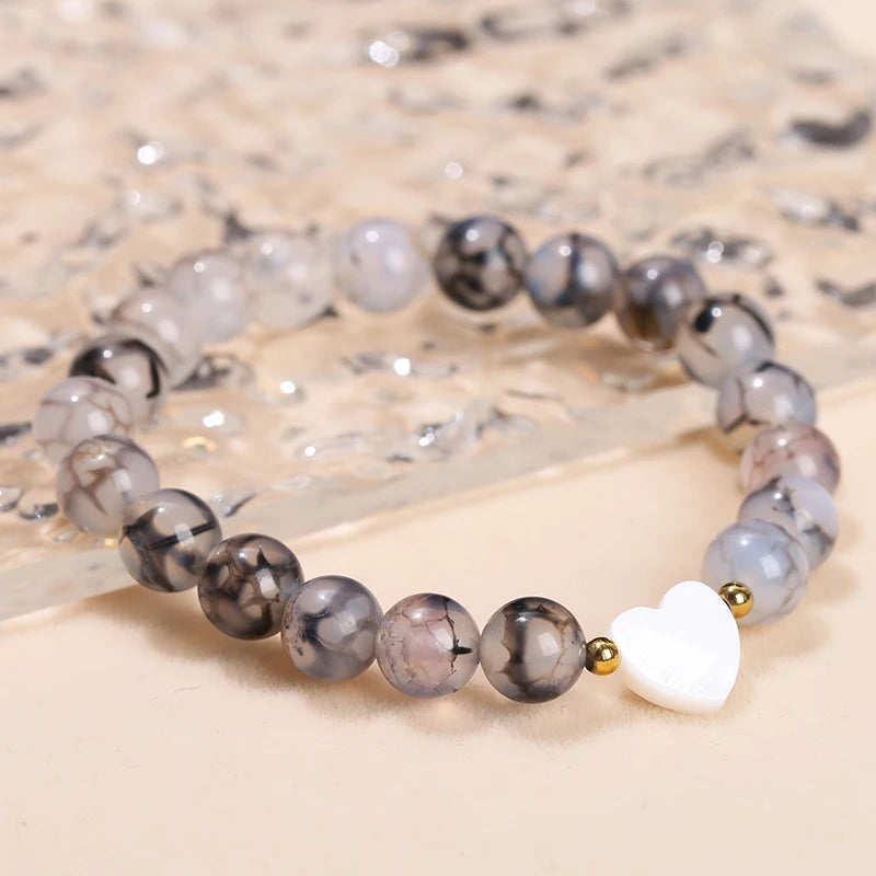 Bracelet en Forme de Cœur