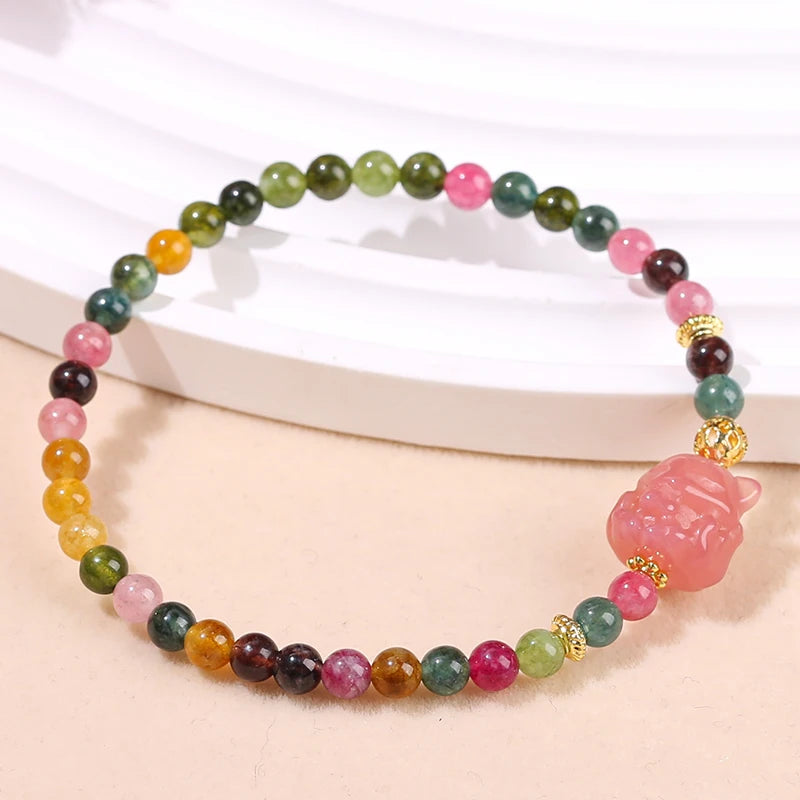 Bracelet charm renard