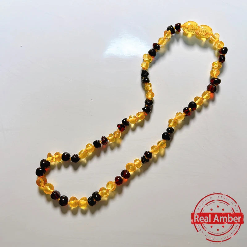 Colliers et bracelets en ambre naturel