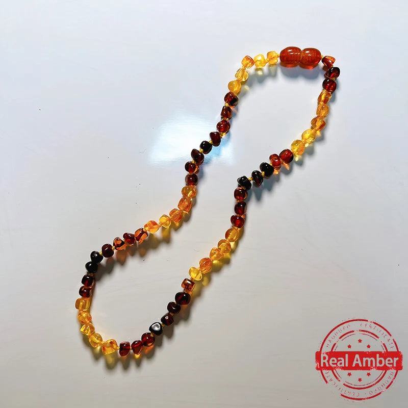 Colliers et bracelets en ambre naturel