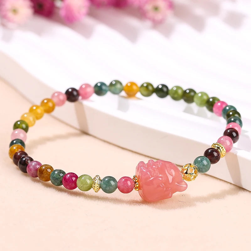 Bracelet charm renard