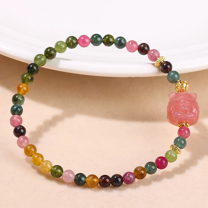 Bracelet charm renard