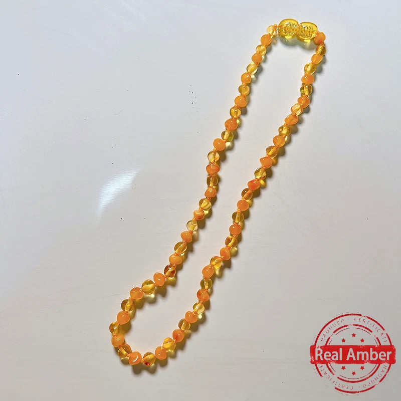 Colliers et bracelets en ambre naturel