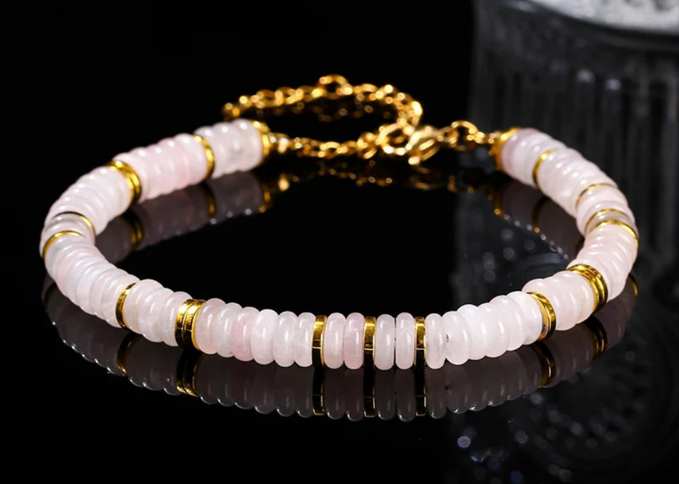 Bracelets en pierre plate