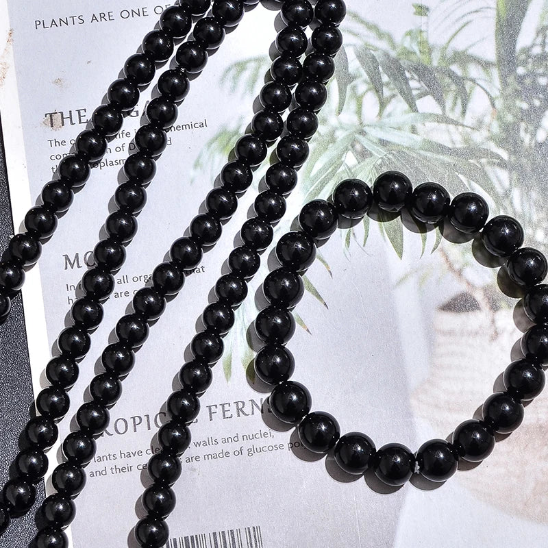 Collier long et bracelet en Onyx