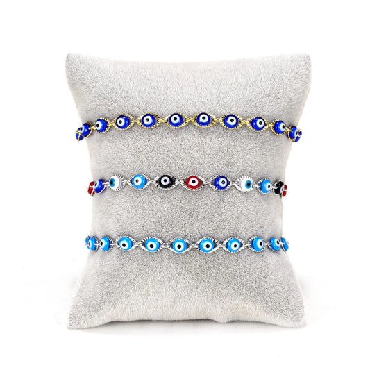 Bracelet Protecteur en Métal – Œil héllas