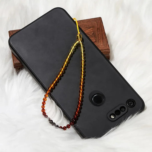 Chaine de téléphone en ambre