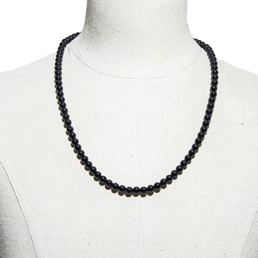 Collier long et bracelet en Onyx