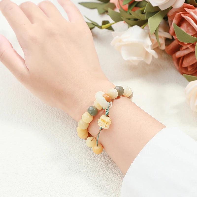 Bracelet chat chanceux