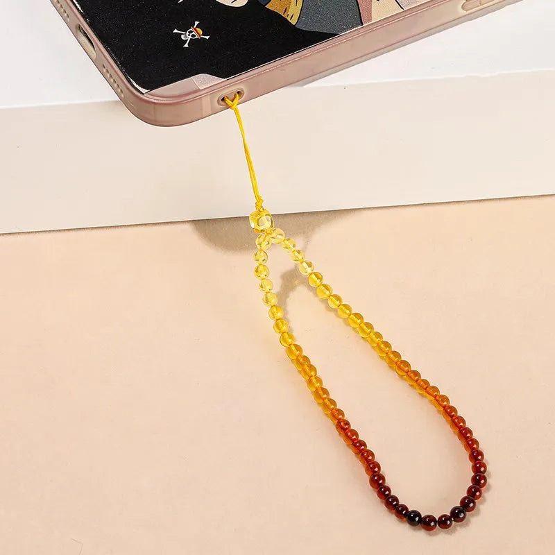Chaine de téléphone en ambre