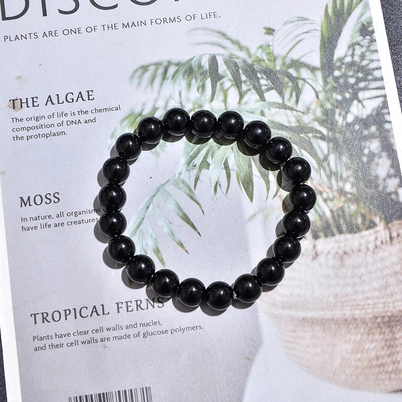 Collier long et bracelet en Onyx