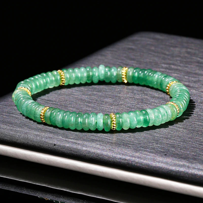 Bracelet en pierre plate