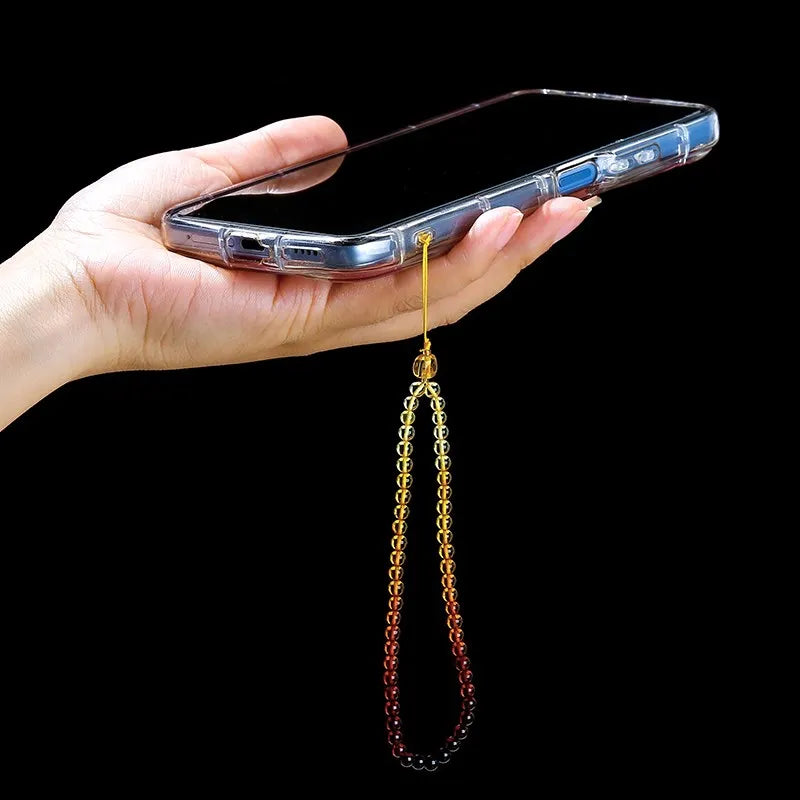 Chaine de téléphone en ambre