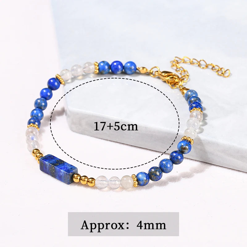 Bracelet pierre centrale